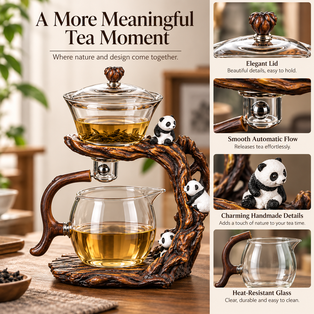 Tavéra Panda Teapot