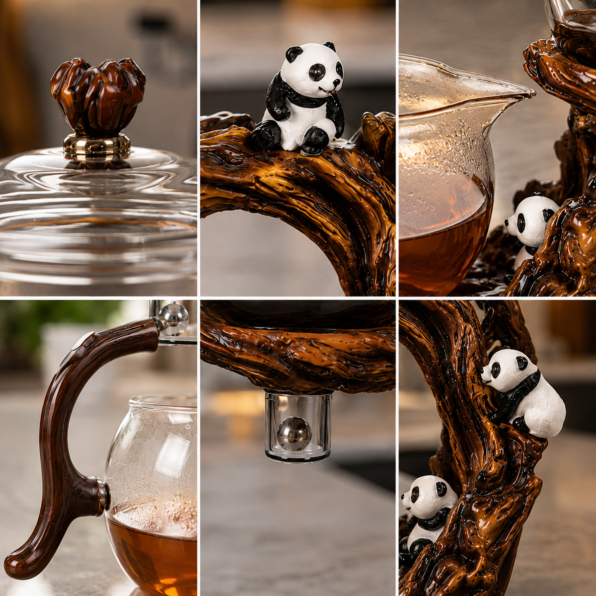 Tavéra Panda Teapot
